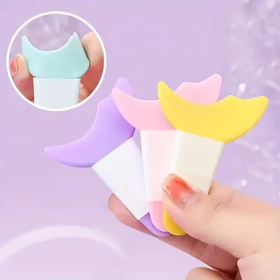 Multifunctional Reusable Silicone Eyeliner Ruler (2 Pc) 